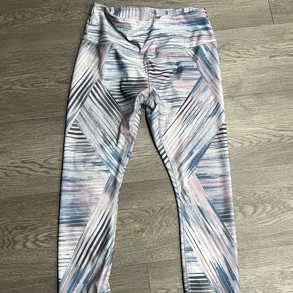Women’s Small RBX Striped Yoga Leggings Workout Pants